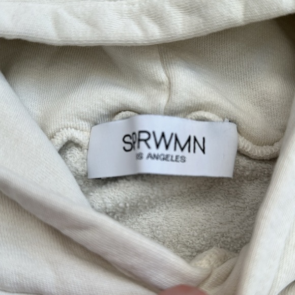 SPRWMN SCRIPT LOGO HOODIE REVOLVE - Picture 3 of 5